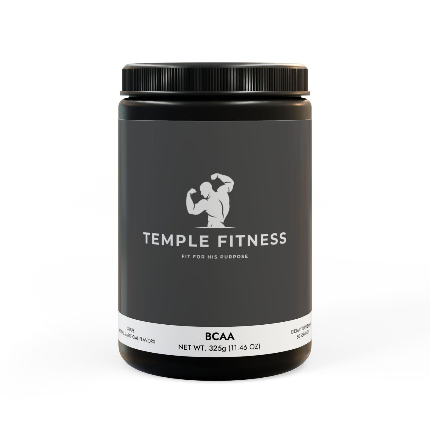 BCAA Supplement, Grape (325g, 11.46oz, 50 servings)