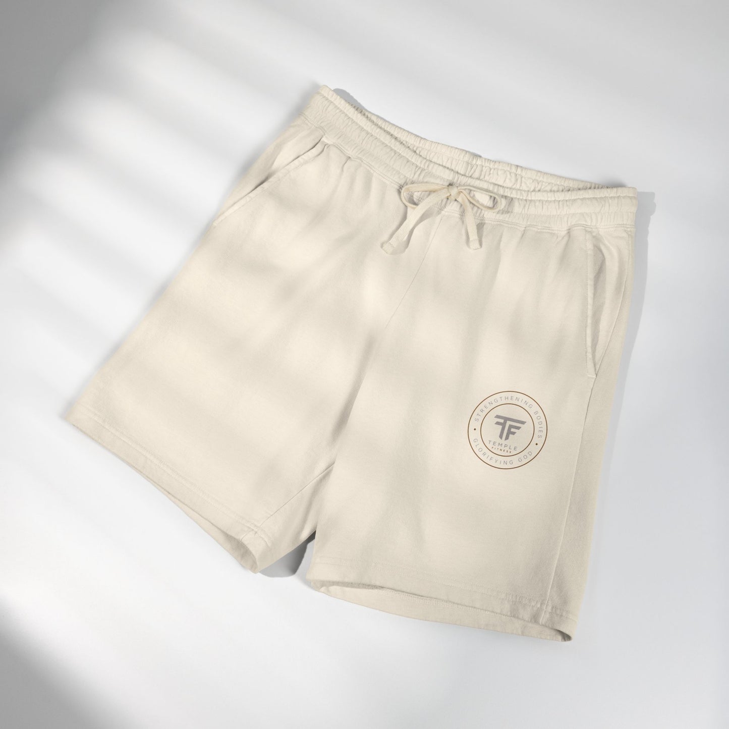 Unisex Garment-Dyed Lightweight Fleece Sweat Shorts