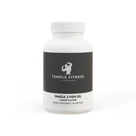 Omega 3 Fish Oil Supplement (60 Softgels)