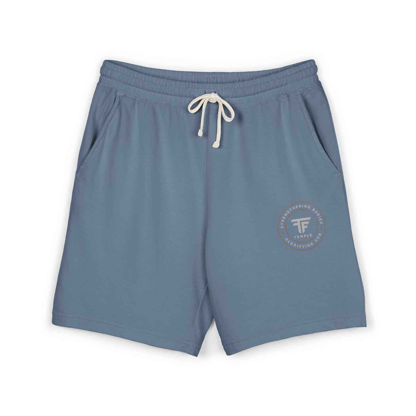 Unisex Garment-Dyed Lightweight Fleece Sweat Shorts
