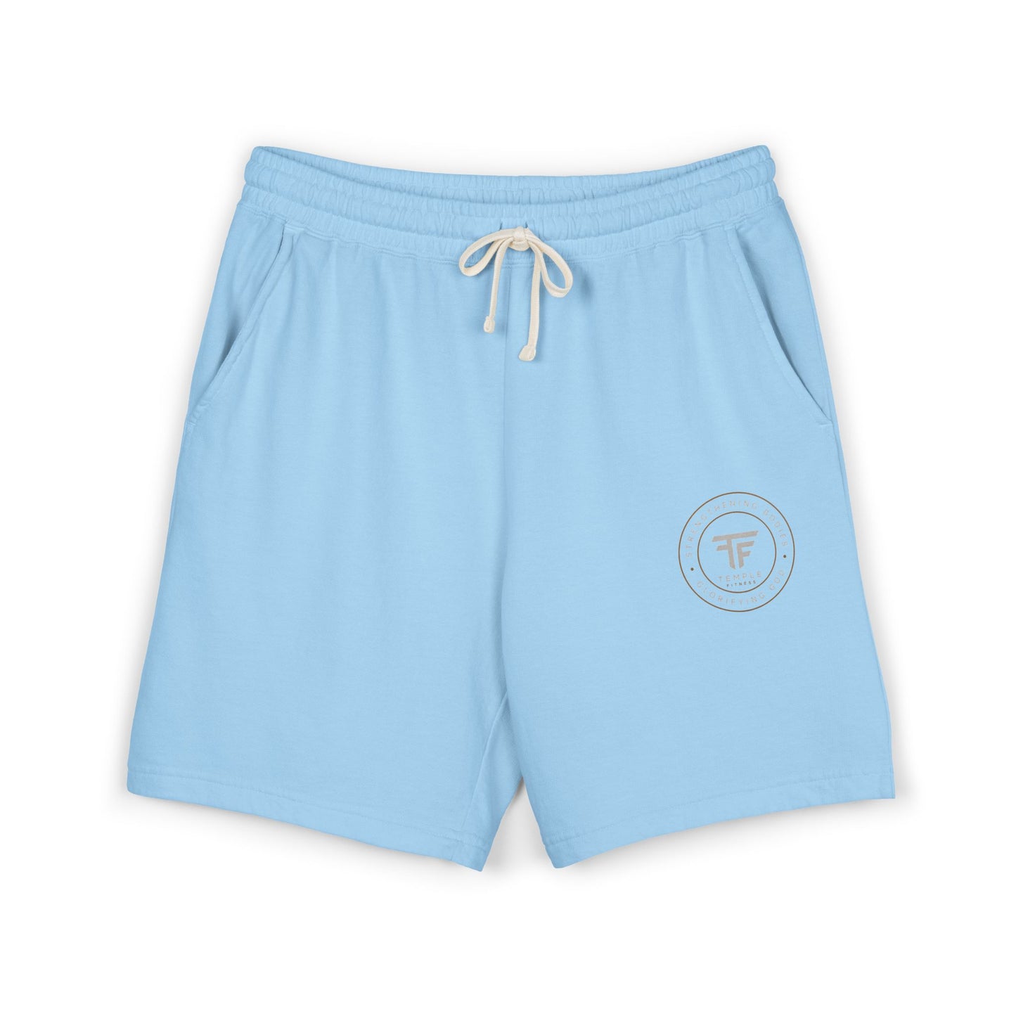 Unisex Garment-Dyed Lightweight Fleece Sweat Shorts