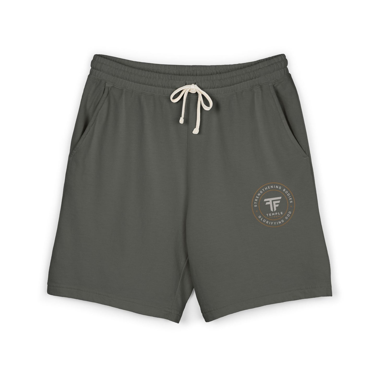 Unisex Garment-Dyed Lightweight Fleece Sweat Shorts
