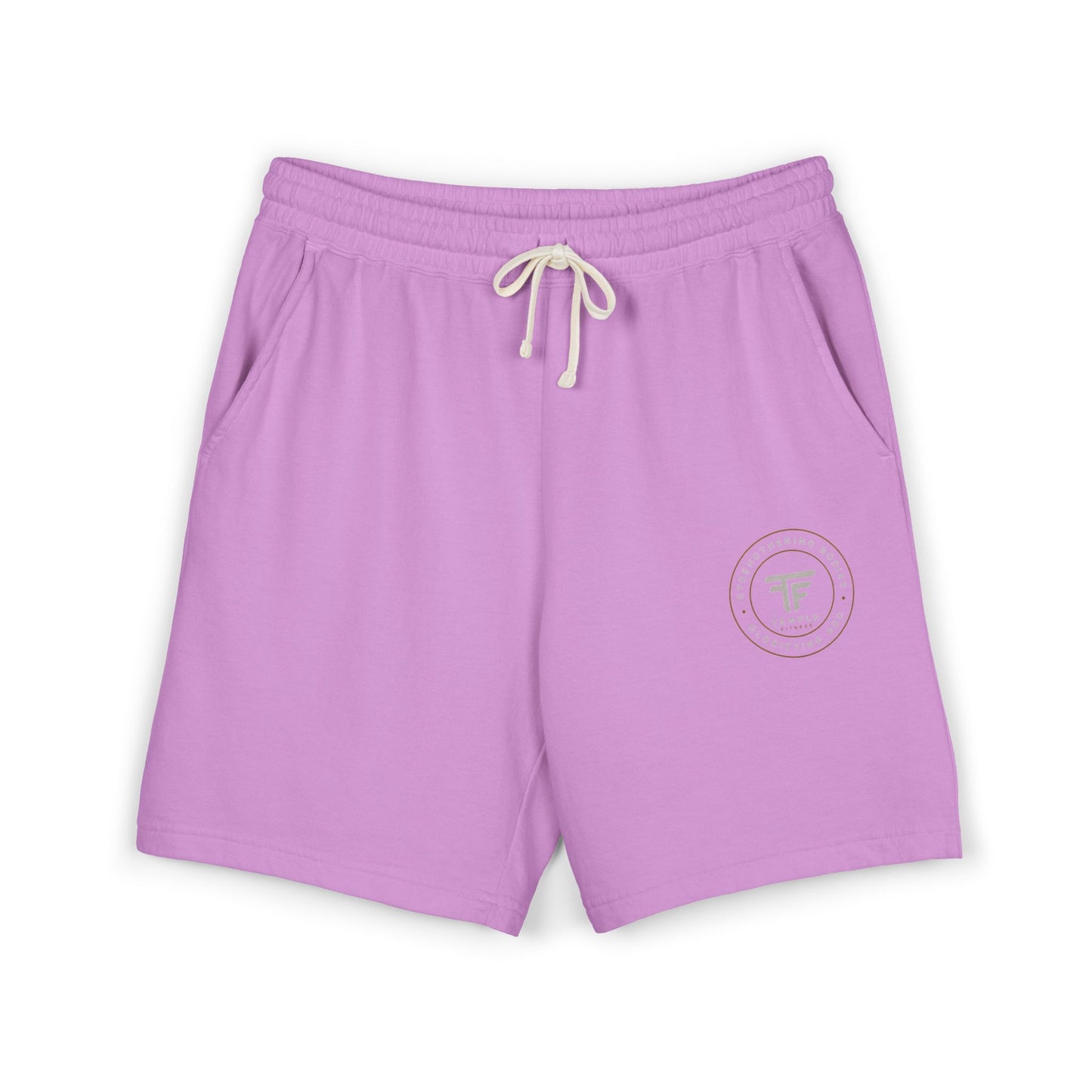 Unisex Garment-Dyed Lightweight Fleece Sweat Shorts